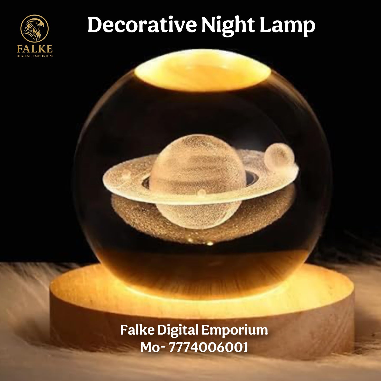 3D CRYSTAL NIGHT LAMP