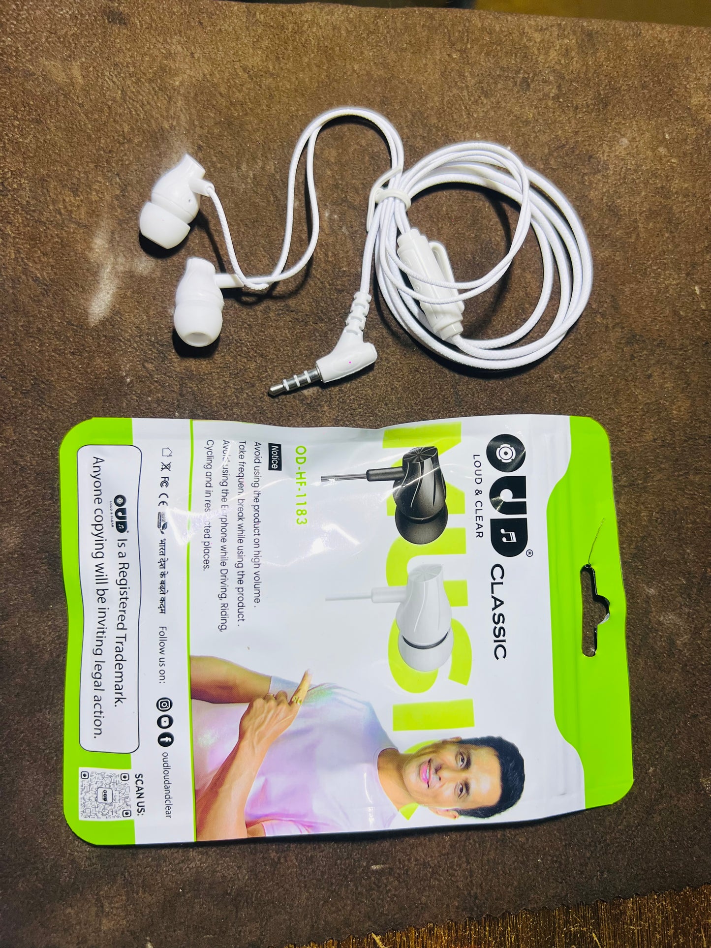 OUD - Classic Wire Earphone