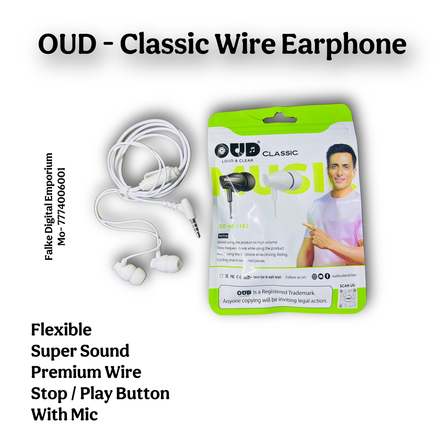 OUD - Classic Wire Earphone