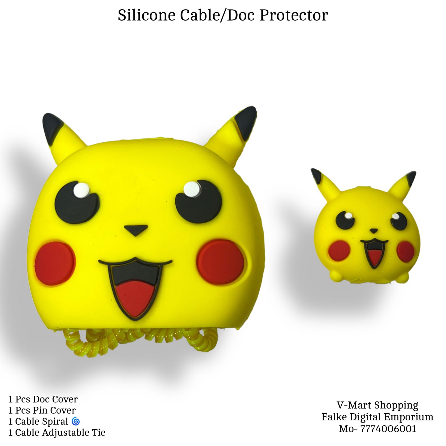 Panda / Pikachu & more Silicone Case