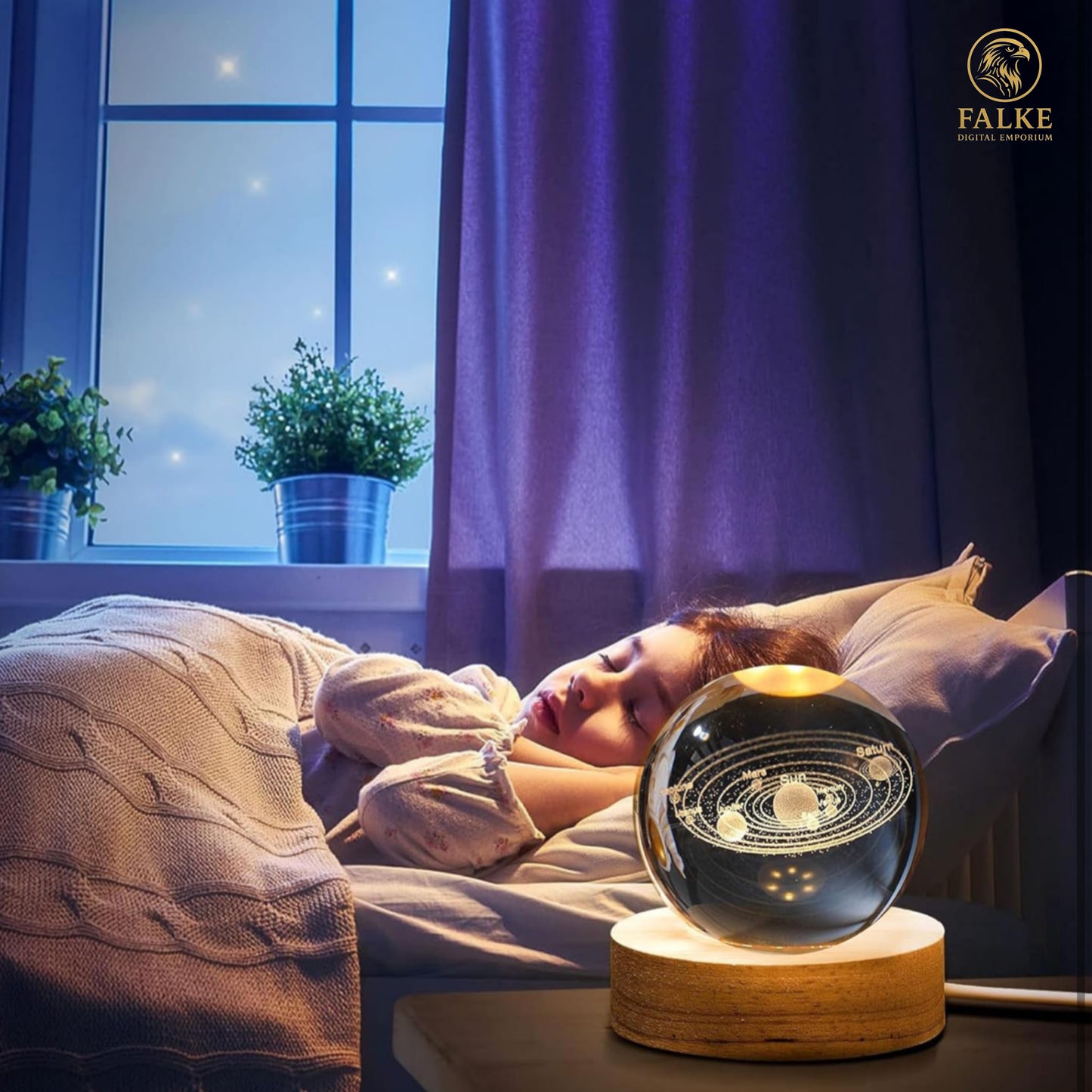 3D CRYSTAL NIGHT LAMP