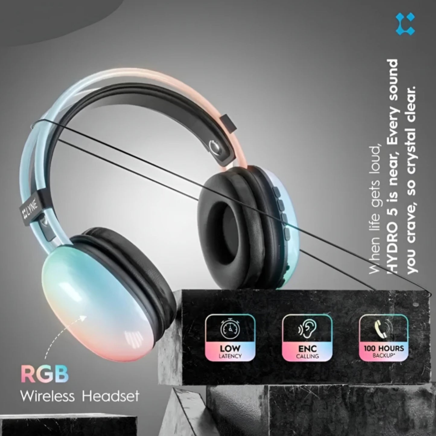Neon RGB Wireless Headphone