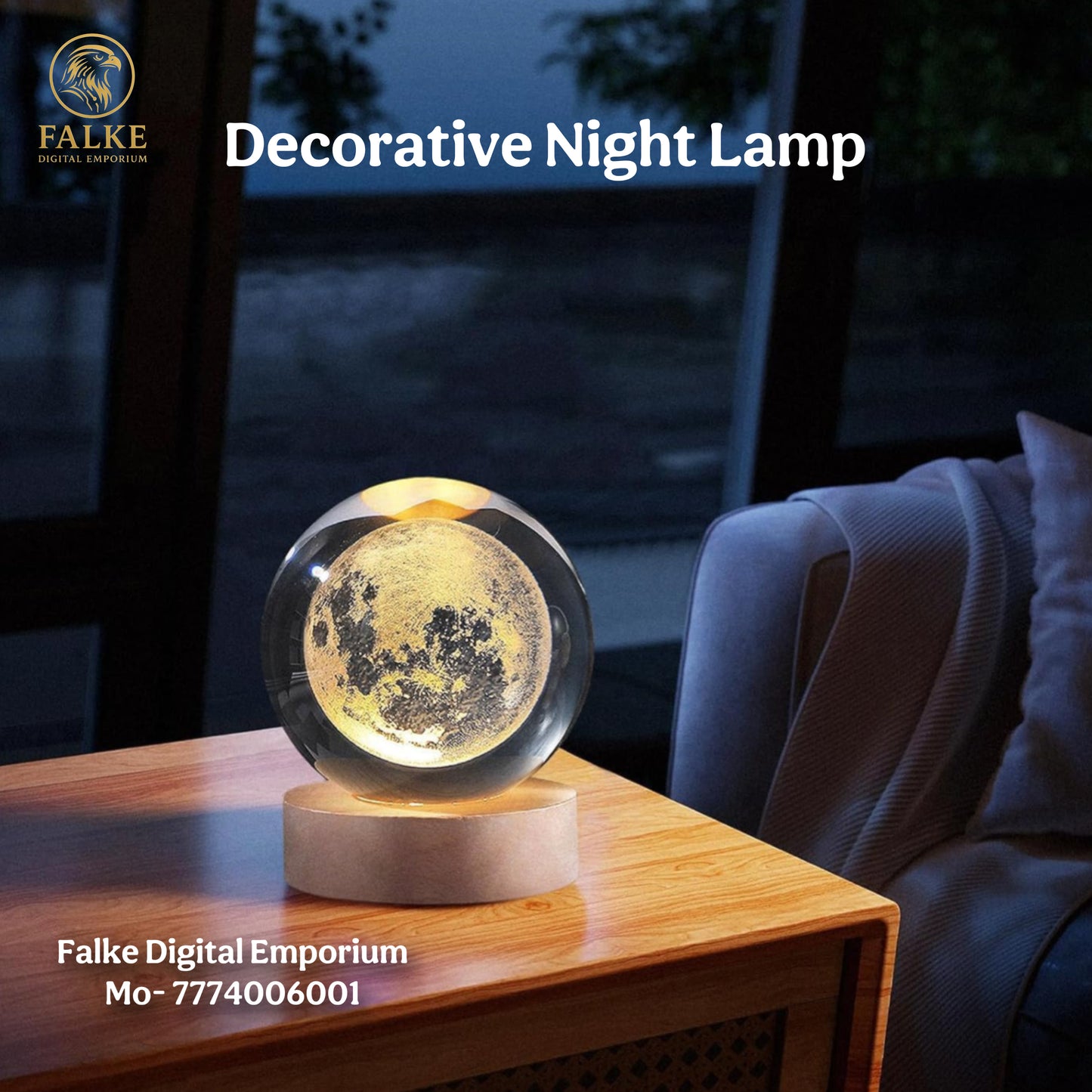 3D CRYSTAL NIGHT LAMP