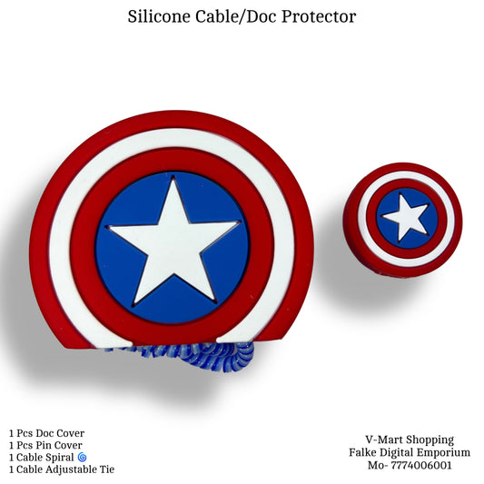 Avengers Silicone Charger Case