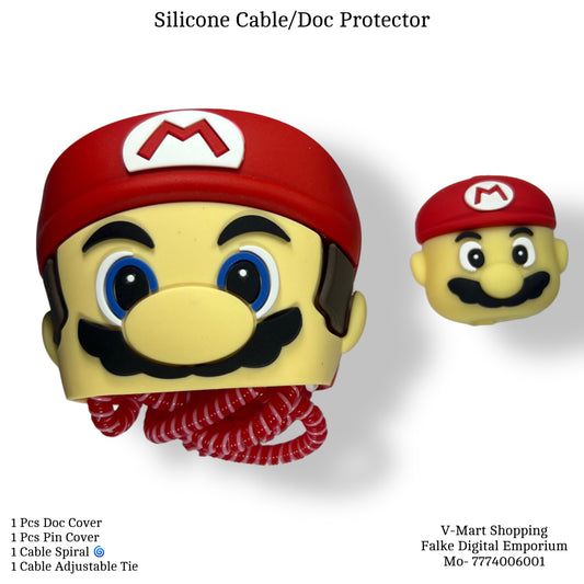 Mario Grand Silicone Charger Case