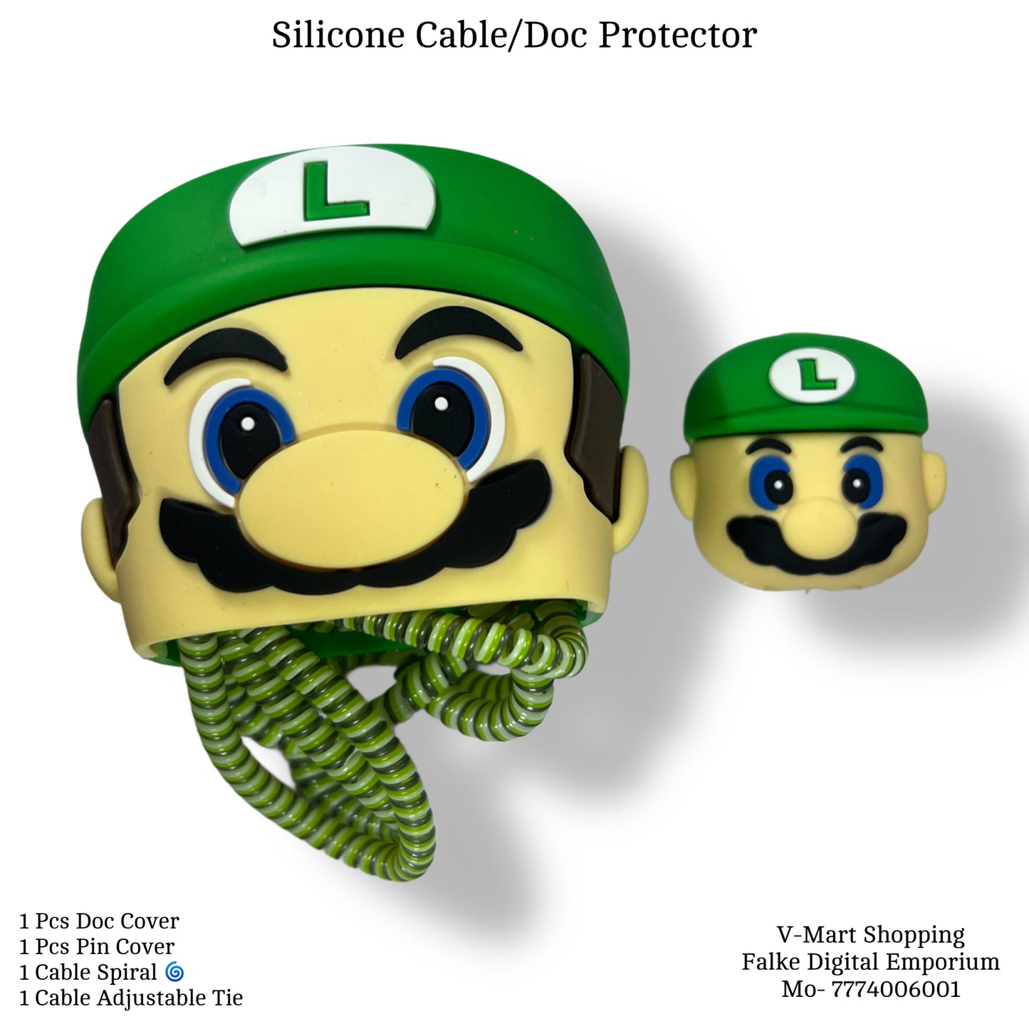Mario Grand Silicone Charger Case