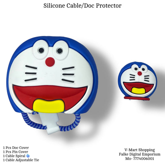 Doremon Silicone Charger Case